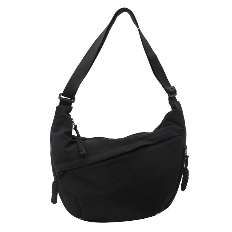 ✨Last Day 49% OFF - Women's Fashion Plain Color Nylon Crossbody Hobo Bag