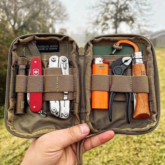 Micro Pocket Organizer, Durable EDC Tool Pouch