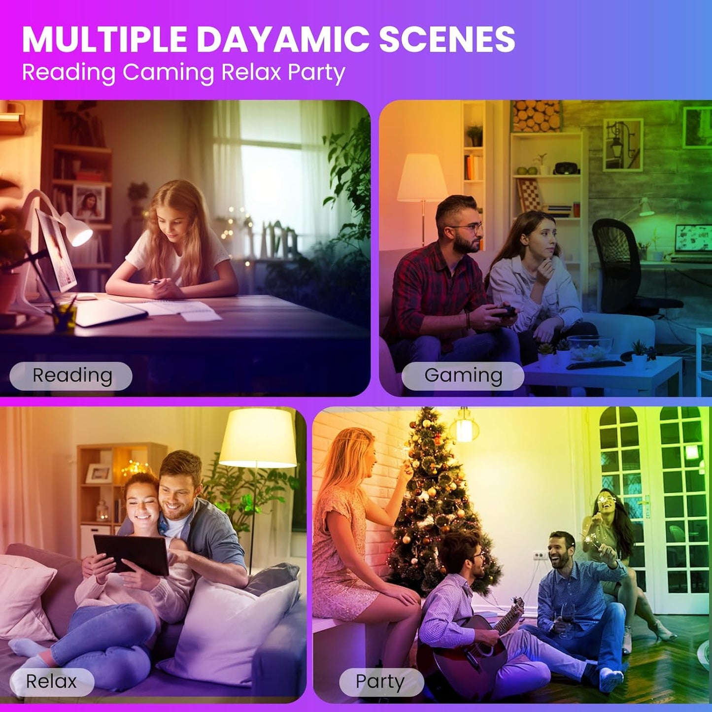 🔥Last Day 40%OFF⏰Rechargeable Light Bulbs with Remote Control