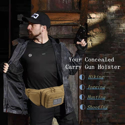 TACTICAL CONCEALED CARRY FANNY BAG