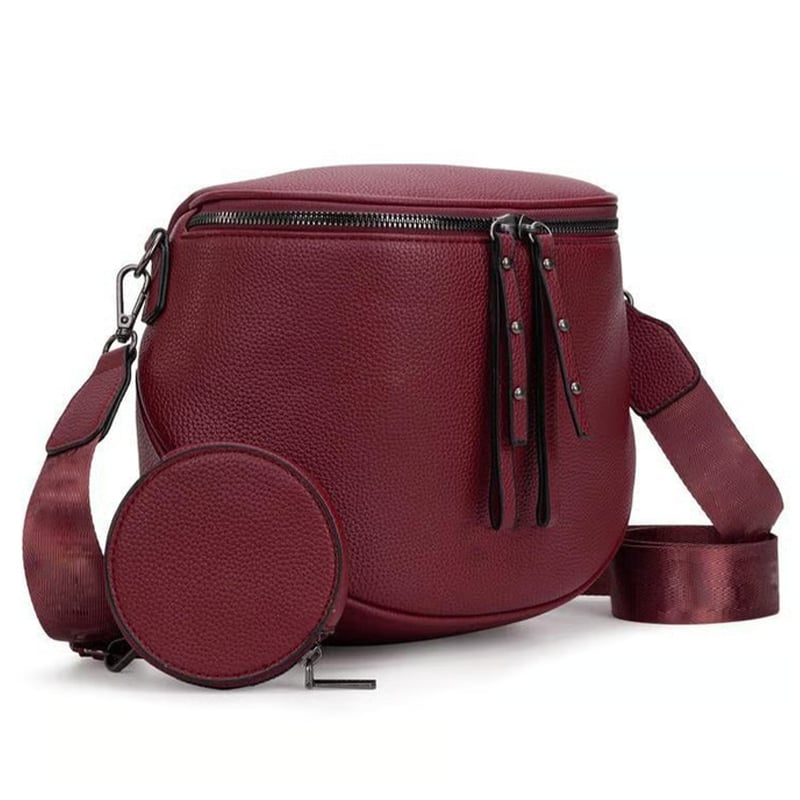 🍂2026 NEW ARRIVAL👜 Genuine Leather Large Fanny Pack Crossbody Sling Bag
