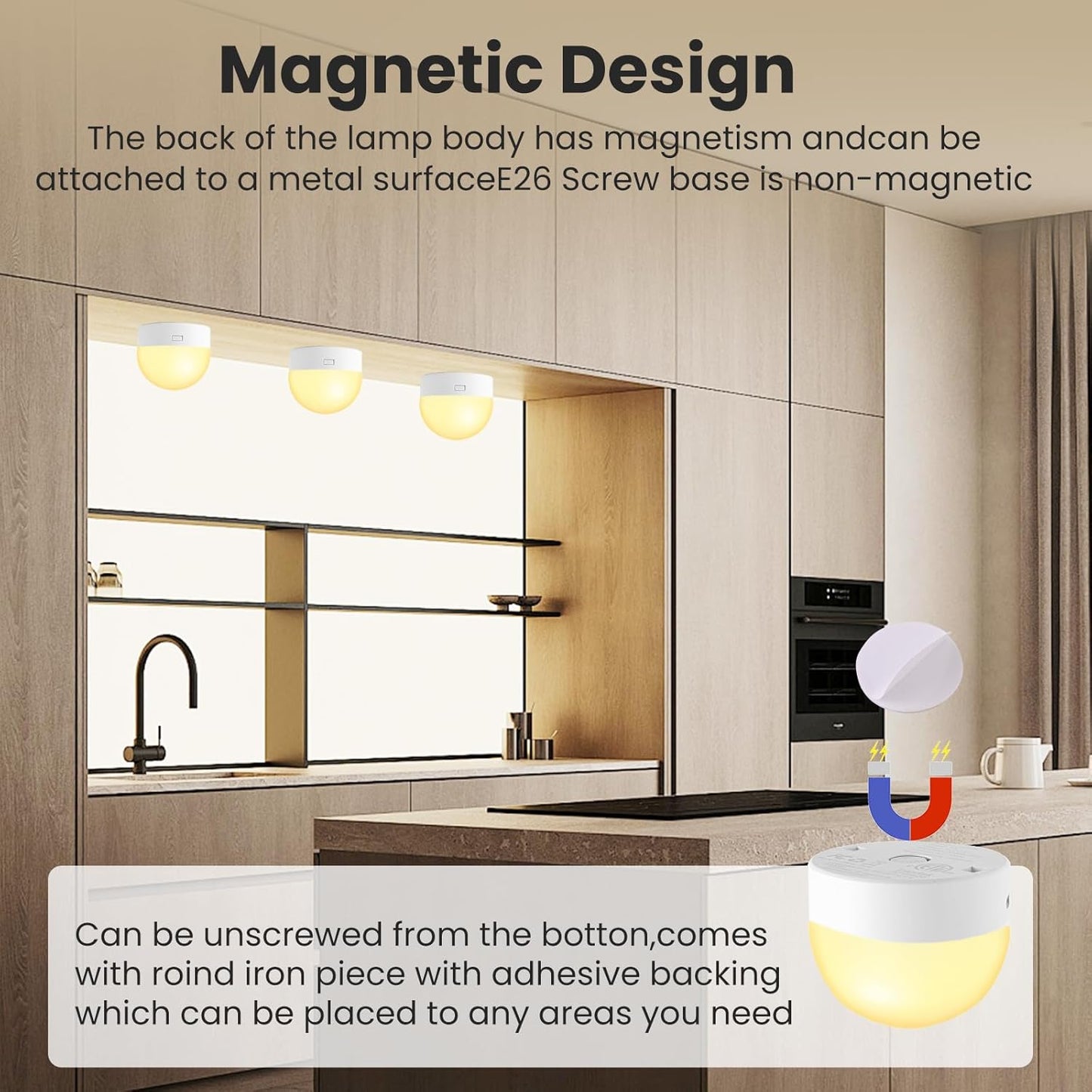 🔥Last Day 40%OFF⏰Rechargeable Light Bulbs with Remote Control