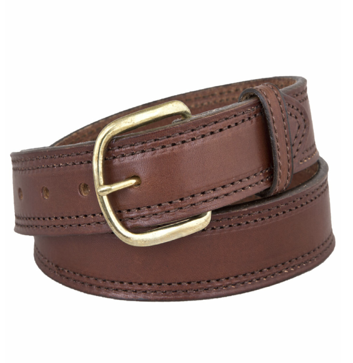 Double Stitched Dress Belt