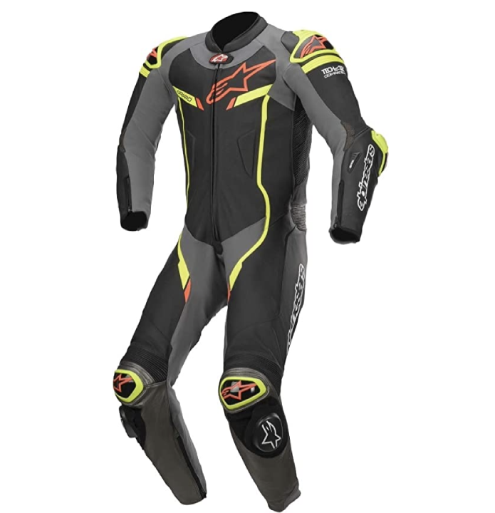 Alpinestars Men's GP PRO V2 1 Piece Leather Motorcycle Riding Suit