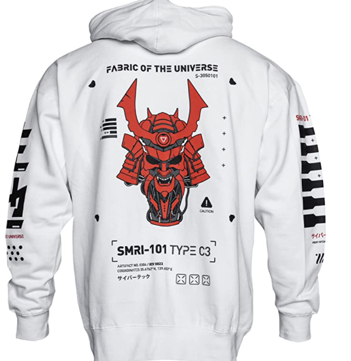 Fabric of the Universe Premium Techwear Graphic Fashion Cyberpunk Hoodie (more than 10 types)