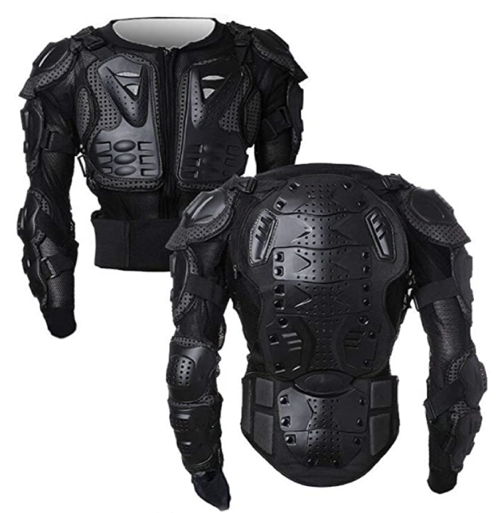 Motorbike Protective Armour Chest Back Spine Armor Protector