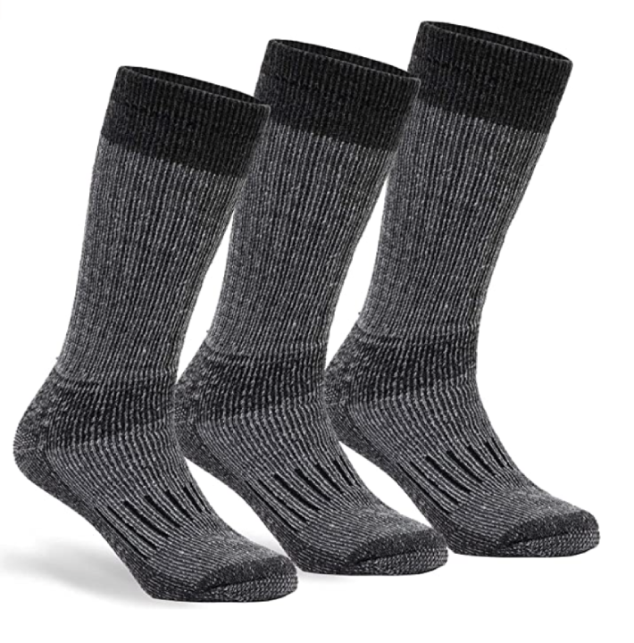 Warm Thermal Wool Socks for Winter Moisture Wicking and Breathable Cozy Boot Socks