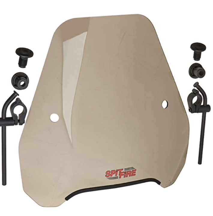 Slipstreamer S-06T Motorcycle Windshield, Smoke