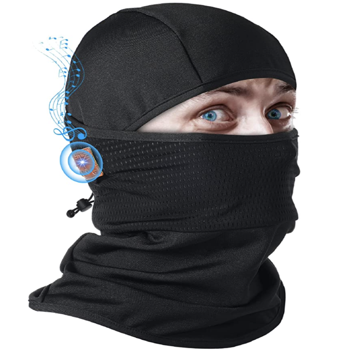 Balaclava Ski Mask Bluetooth Beanie, for Hunting Motorcycle Riding