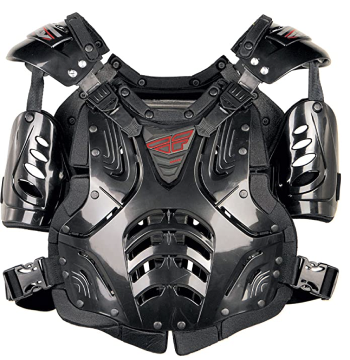 Fly Racing Convertible II Men's Off-Road Motorcycle Roost Guard