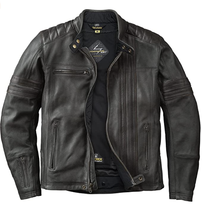 ScorpionExo 1909 Men's Leather Motorcycle Jacket