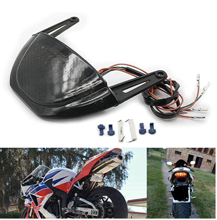 Motoparty Rear Tail Light Brake Turn Signals Integrated For Honda CBR600RR 2007-2012