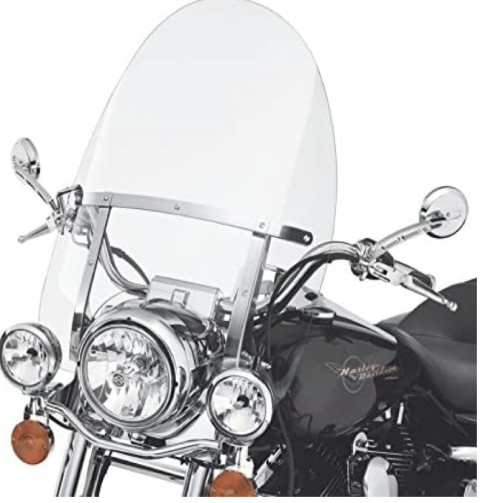 Quick Release Windshield 29'' x 22'' Compatible With 1994-2020 Harley Davidson