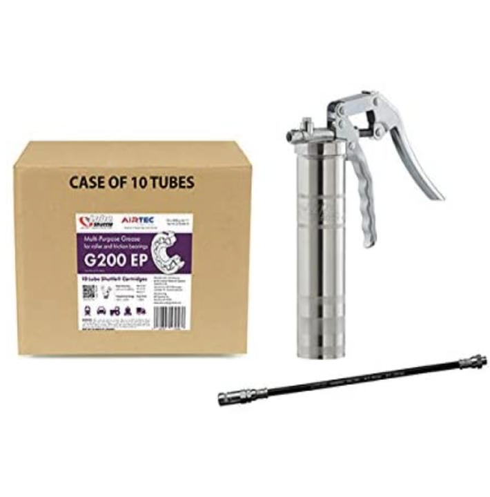 Air-Tec Lube-Shuttle Pistol Grip Grease Gun Kit