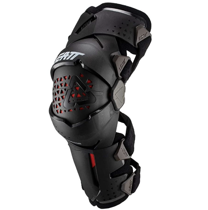 Leatt Z-Frame Youth Knee Braces (Pair) Black