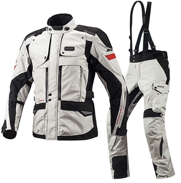 Impermeable Cálido Cortaviento Off Road Traje Motocross Racing Moto Chaqueta y Pantalones