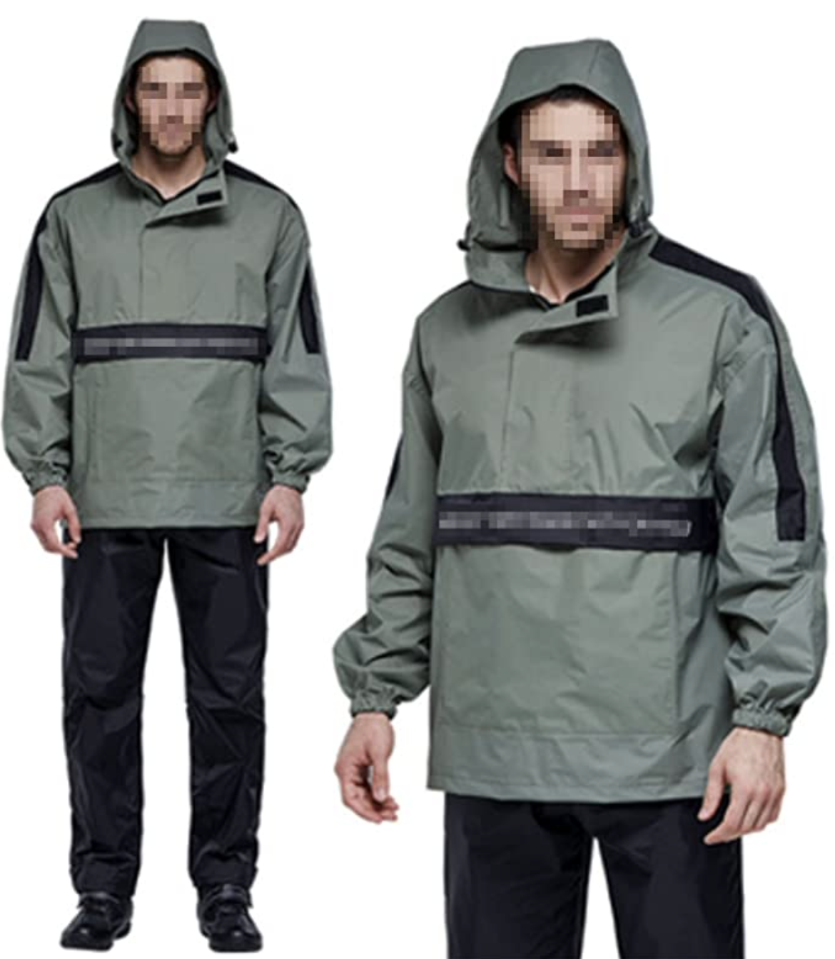 YXYECEIPENO Raincoat and Rain Pants Suit Motorcycle Raincoat